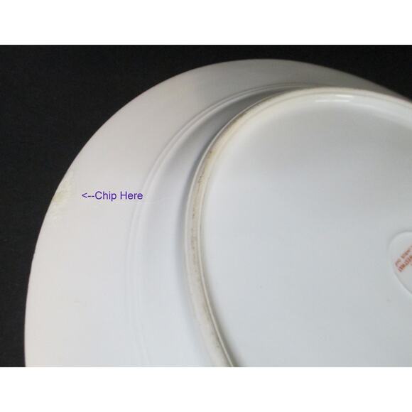 CH Field Haviland Limoges J.M. 7 W. Westway VIOLETS Decorative Plate 10.5” - Picture 6 of 8